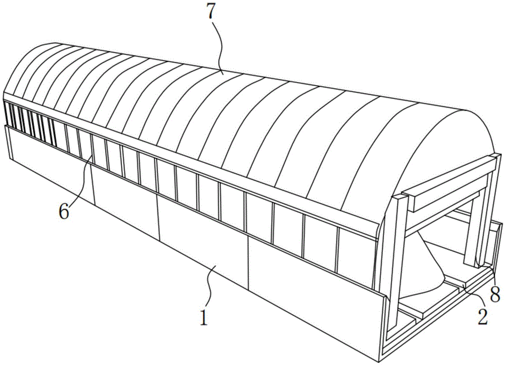 一種模塊化有機(jī)廢棄物環(huán)保生物處理裝置