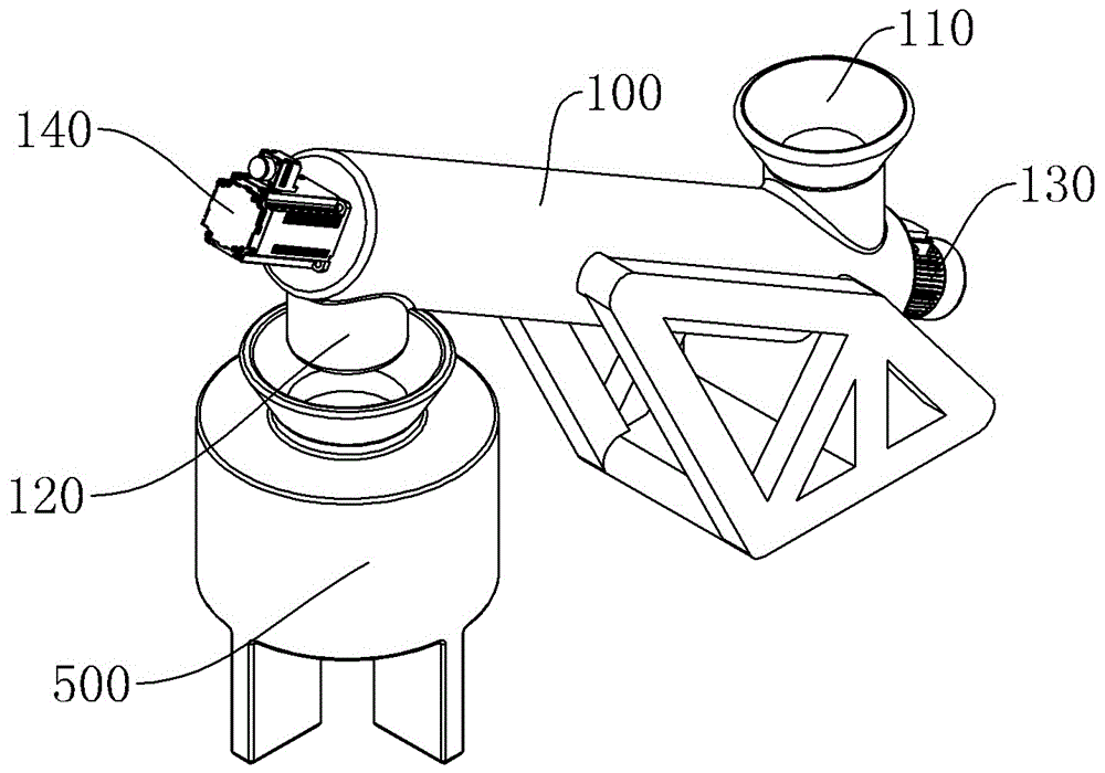一種生物質能源顆粒加工上料裝置
