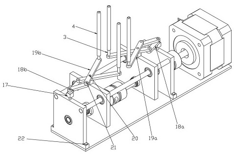 一種醫療超聲探頭隔離膜輔助上膜的撐膜裝置