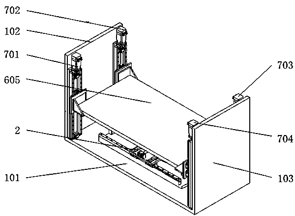 一種二維振動輔助的輥對平面熱壓印裝置