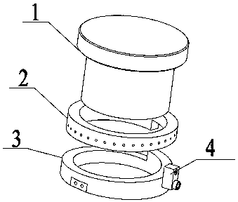 一種可實現鉭芯分級壓制的調節機構