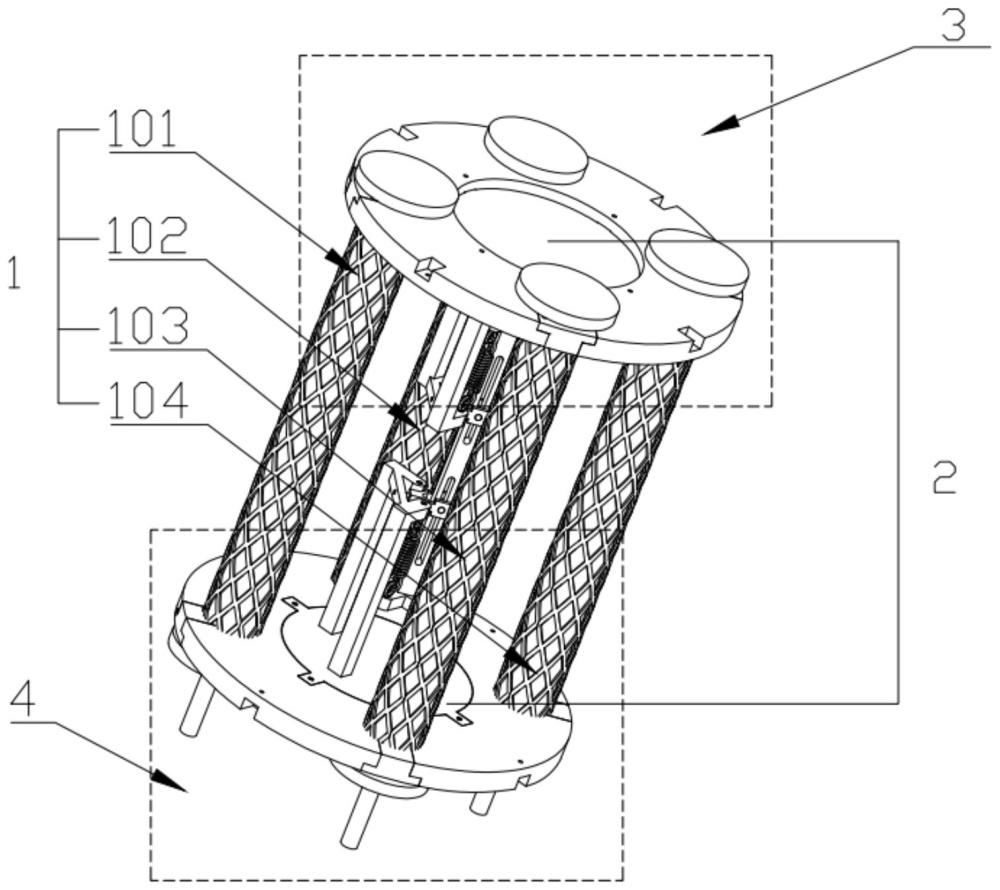 一種基于肌小節(jié)的仿生柔性驅(qū)動器
