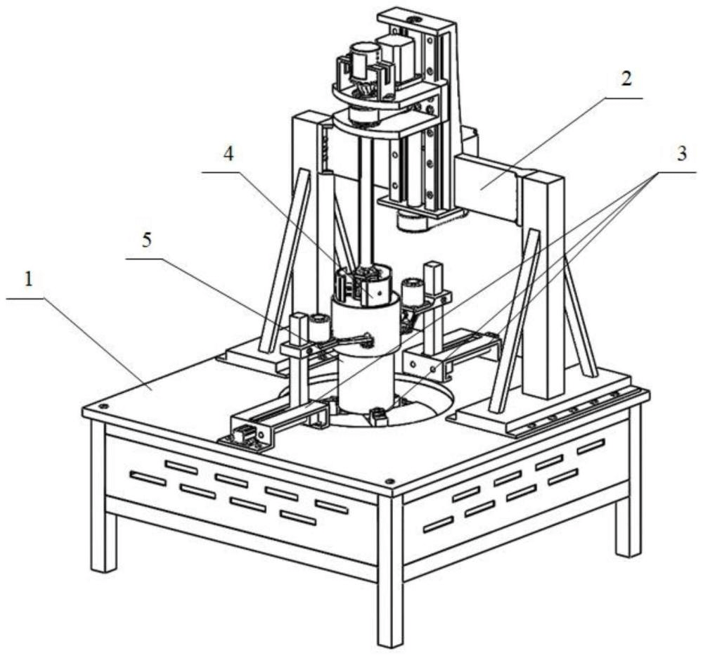 一種立式的管道內壁拋光裝置及拋光方法