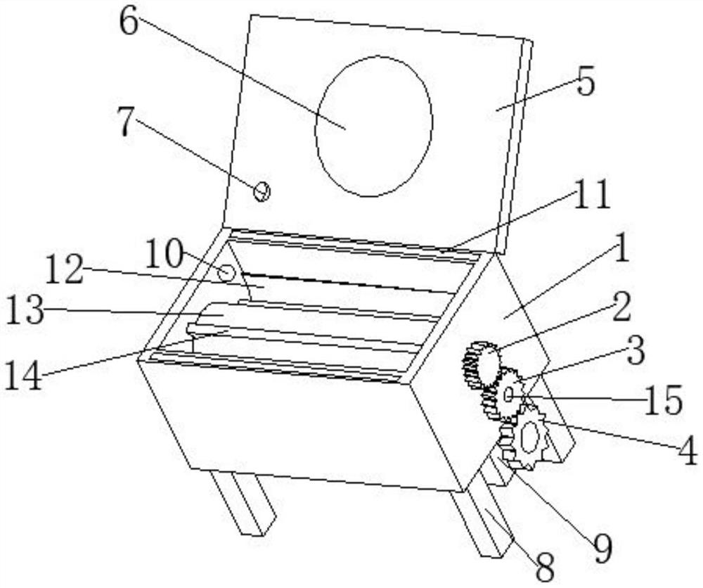 一種烘烤金花葵專用設備