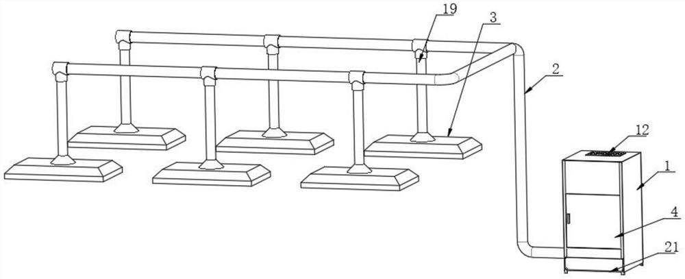 具有多級過濾結構的環保型除塵凈味裝置
