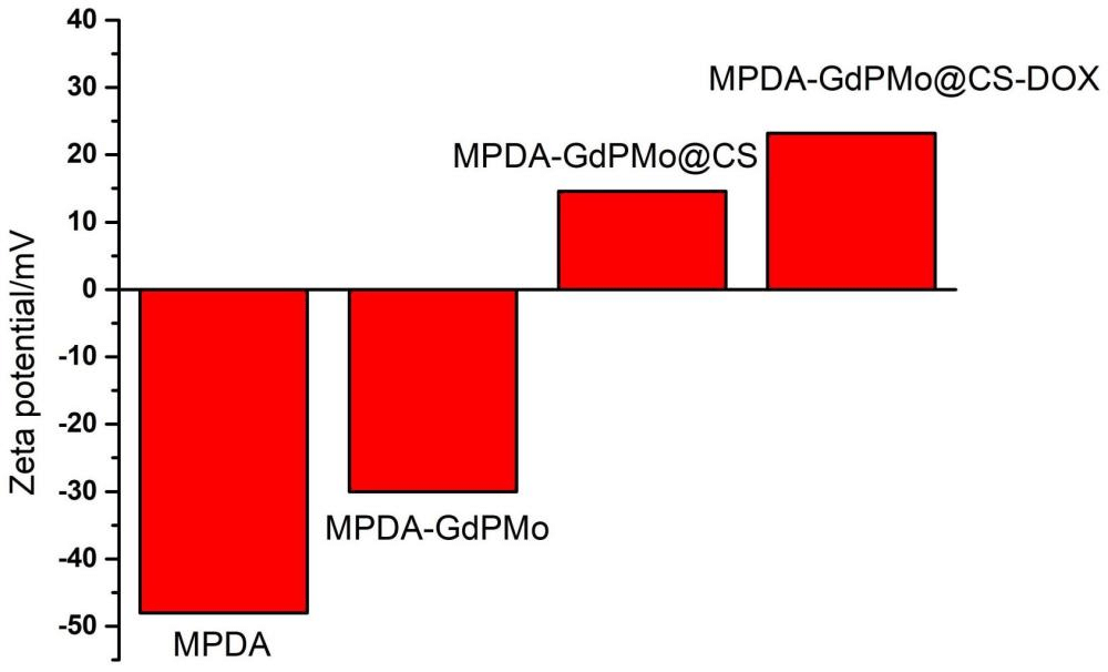 一種負載阿霉素的復合納米粒子